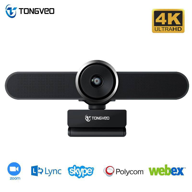 4K Ultra HD webcam ideal for online teaching and video conferencing